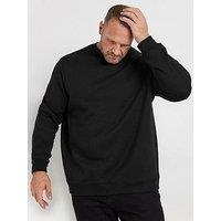 Badrhino Crew Neck Sweatshirt - Black