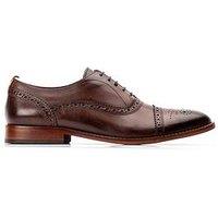 Base London Cast Brogue Shoe - Brown