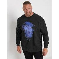 Badrhino Crewneck Sweatshirt - Black