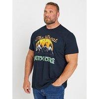 Badrhino Br Great Outdoors T-Shirt - Blue