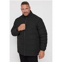Badrhino Padded Long Sleeve Jacket - Black