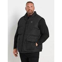 Badrhino Padded Gillet - Black