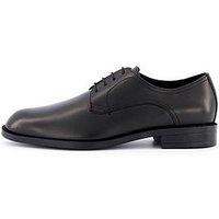 Boss Tayil Leather Lace Derby Shoes - Black