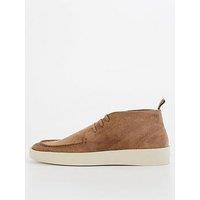 Boss Clay Suede Desert Boots - Light Brown