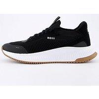 Boss Ttnm Evo Knitted Runners - Black/White