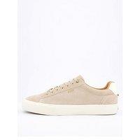 Boss Aiden Suede Lace Tennis Sneaker- Beige