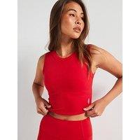 Fp Movement Womens Training Throw Muscle Tank - Red