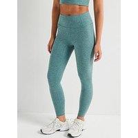 Fp Movement Womens Training Never Better Heather Tights - Midnight Jade