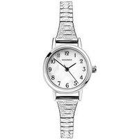 Sekonda Womens Connolly Silver Stainless Steel Bracelet With White Dial Analogue Watch