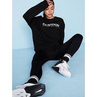 P.E Nation Womens Training Qualify Sweatshirt - Black
