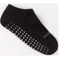 P.E Nation Womens Training Homage Grip Sock - Black