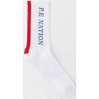 P.E Nation Womens Training Industry Sock - White