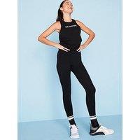 P.E Nation Womens Training Aero Tank - Black
