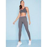 P.E Nation Womens Training Vita Full Length Legging - Grey