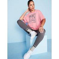 P.E Nation Womens Training Rally T-Shirt - Pink