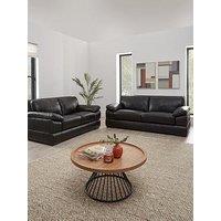 Very Home Marlow 3 + 2 Seater Leather Sofa Set - Fsc Certified