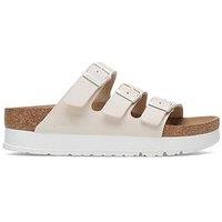Birkenstock Florida Iii Flex Birko-Flor Platform Sandal - Cream