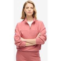 Superdry Sport Tech Relaxed Half Zip - Pink