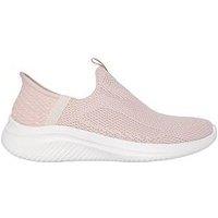 Skechers Ultra Flex 30 Engineered Stretch Knit Slip-Ins W/ Air-Cooled Rose Knit