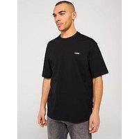 Boss Te Surfaceshort Relaxed Fit Back Print T-Shirt - Black