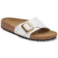Birkenstock Catalina Cushion Buckle Sandal - White