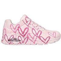 Skechers Goldcrown Collab Uno Spread The Love Trainer - Pink