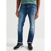 Boss Delaware Bo Soft Motion Slim Fit Jeans - Mid Wash