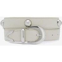 Mint Velvet White Statement Leather Belt