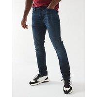 Hugo 734 Extra Slim Jeans - Navy