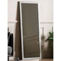 Gallery Direct Romano Mirror Marbled White 570X1570Mm