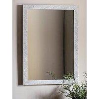 Gallery Romano Mirror Marbled White 570X770Mm