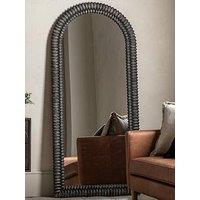 Gallery Direct Pimlico Arch Leaner Mirror Black 770X1700Mm