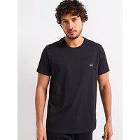 Boss Tn365 Regular Fit Left Chest Logo T-Shirt-Black