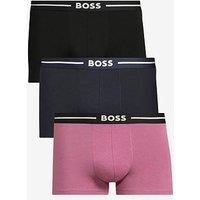 Boss 3 Pack Of Bold Trunks - Multi