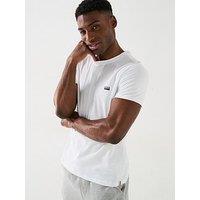 Boss Tn365 Regular Fit Left Chest Logo T-Shirt-White