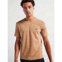 Boss Mix & Match Regular Fit Loungewear T-Shirt-Beige