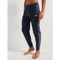 Boss Tracksuit Cuffed Loungewear Pants-Navy