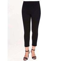 Roman 3/4 Length Stretch Trouser - Black