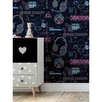 Arthouse Gamer Pink Wallpaper