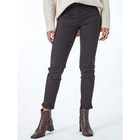 Roman 31' Denim Stretch Jegging - Chocolate