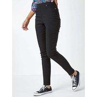 Roman Stretch Jean Trouser - Black