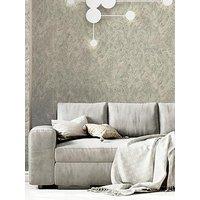 Arthouse Marble Patina Charcoal Natural Wallpaper