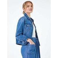 Roman Classic Cotton Denim Jacket - Blue