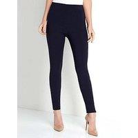 Roman Full Length Stretch Trousers - Navy