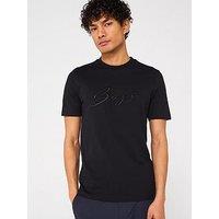 Boss C-Thompson 70 Regular Fit Script Logo T-Shirt - Black