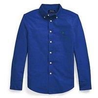 Polo Ralph Lauren Boys Oxford Long Sleeve Shirt - Blue