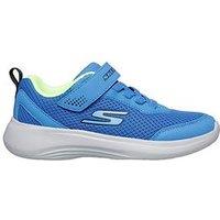 Skechers Lightweight Gore & Strap Sneakers - Blue