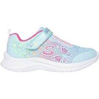 Skechers Flower Theme Kpu Water Repellent Sneaker W/ Gore & Strap - Multi