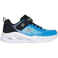 Skechers Lighted Gore & Strap Sneaker W/ Multi Color Lights