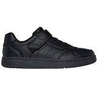 Skechers Gore & Strap Flatform Sneakers - Black